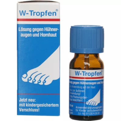 W-TROPFEN Solução contra calos e calosidades, 10 ml