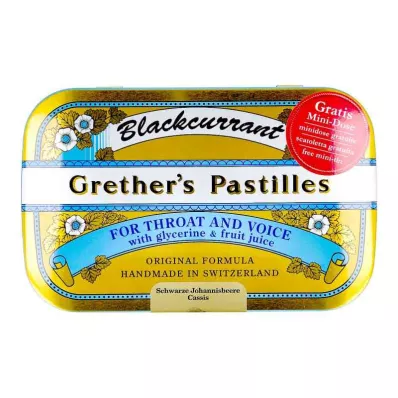 GRETHERS Groselha preta dourada zh.Past.tin, 440 g GRETHERS Groselha preta dourada zh.Past.tin, 440 g
