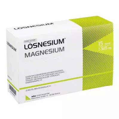 LÖSNESIUM Grânulos efervescentes, 20 unid