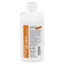 SILONDA Frasco doseador de loção para cuidados da pele sensível, 500 ml