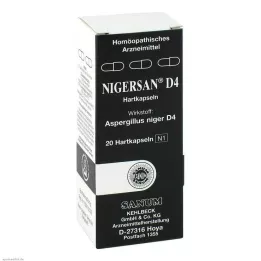 NIGERSAN D 4 cápsulas, 20 unidades