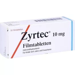 ZYRTEC Comprimidos revestidos por película, 50 unidades