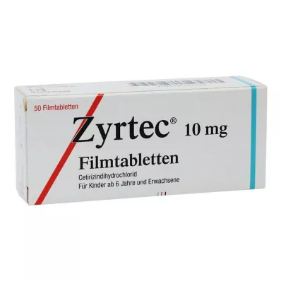ZYRTEC Comprimidos revestidos por película, 50 unidades ZYRTEC Comprimidos revestidos por película, 50 unidades