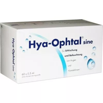 HYA-OPHTAL colírio sine, 60X0,5 ml