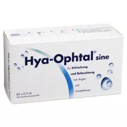 HYA-OPHTAL colírio sine, 60X0,5 ml