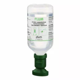 PLUM Solução de NaCl para lavagem dos olhos com copo para olhos, 500 ml
