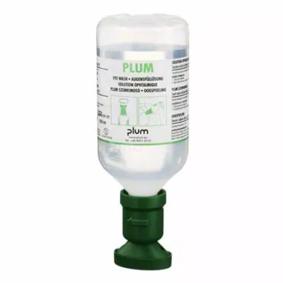 PLUM Solução de NaCl para lavagem dos olhos com copo para olhos, 500 ml