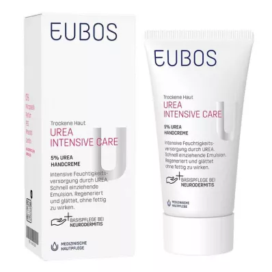 EUBOS TROCKENE Creme para as mãos Skin Urea 5%, 75 ml EUBOS TROCKENE Creme para as mãos Skin Urea 5%, 75 ml
