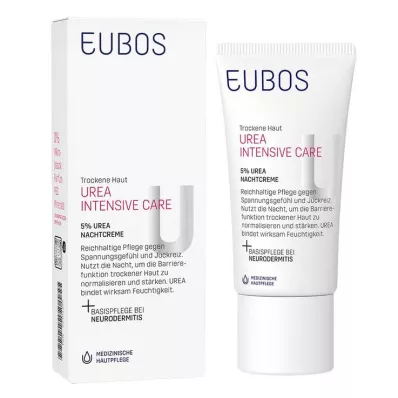 EUBOS TROCKENE Creme de Noite Skin Urea 5%, 50 ml