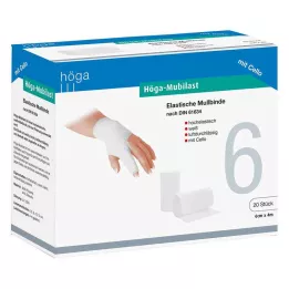 HÖGA-MUBILAST Ligadura de fixação 6 cmx4 com celofane, 1 pc