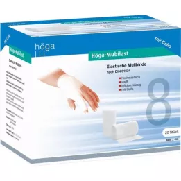 HÖGA-MUBILAST Ligadura de fixação 8 cmx4 com celofane, 1 pc