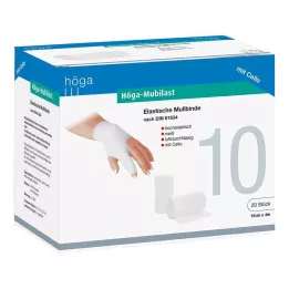 HÖGA-MUBILAST Ligadura de fixação 10 cmx4 com celofane, 1 pc