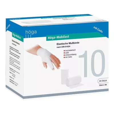 HÖGA-MUBILAST Ligadura de fixação 10 cmx4 com celofane, 1 pc HÖGA-MUBILAST Ligadura de fixação 10 cmx4 com celofane, 1 pc