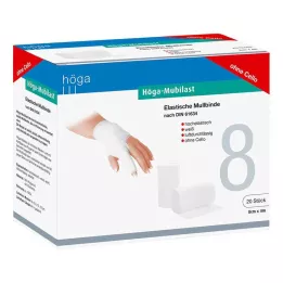 HÖGA-MUBILAST Ligadura de fixação 8 cmx4 m sem celofane, 20 unidades