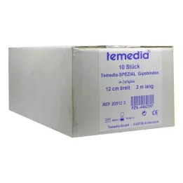 GIPSBINDE Temedia especial 12 cmx3 m, 10 unidades