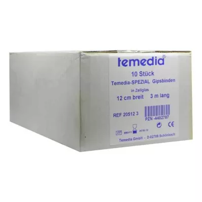 GIPSBINDE Temedia especial 12 cmx3 m, 10 unidades GIPSBINDE Temedia especial 12 cmx3 m, 10 unidades