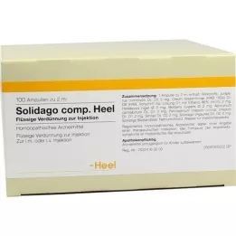 SOLIDAGO COMP.Ampolas de calcanhar, 100 pcs