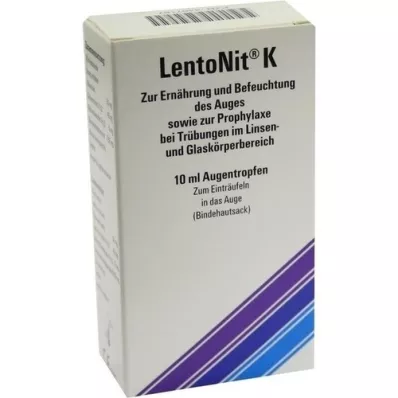 LENTO NIT K colírio, 10 ml