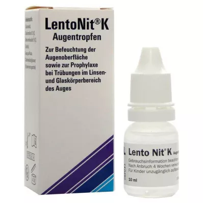 LENTO NIT K colírio, 10 ml LENTO NIT K colírio, 10 ml