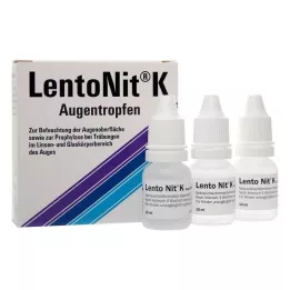 LENTO NIT K colírio, 3X10 ml