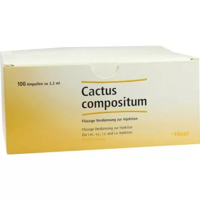 CACTUS COMPOSITUM Ampolas, 100 pcs
