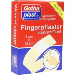 GOTHAPLAST Ligadura para os dedos 2x12 cm elástica, 5X2 pcs