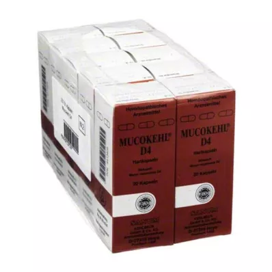 MUCOKEHL Cápsulas D 4, 10X20 pcs MUCOKEHL Cápsulas D 4, 10X20 pcs