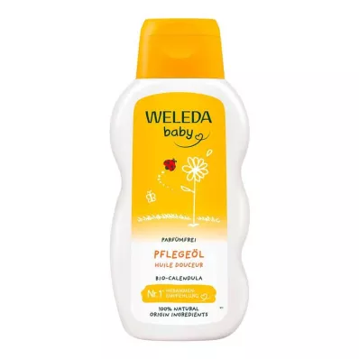 WELEDA Óleo de cuidado de calêndula sem perfume, 200 ml WELEDA Óleo de cuidado de calêndula sem perfume, 200 ml