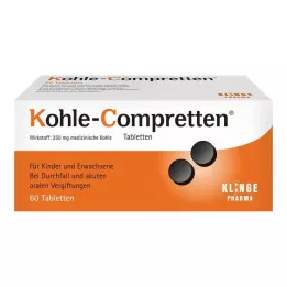 KOHLE Comprimidos Compretten, 60 unidades