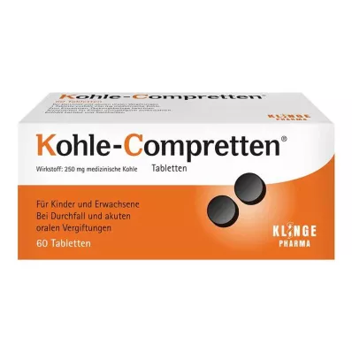 KOHLE Comprimidos Compretten, 60 unidades KOHLE Comprimidos Compretten, 60 unidades