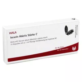 ISCUCIN abietis Amido C ampolas, 10X1 ml