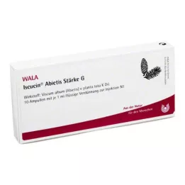 ISCUCIN Ampolas Starch G da abietis, 10X1 ml