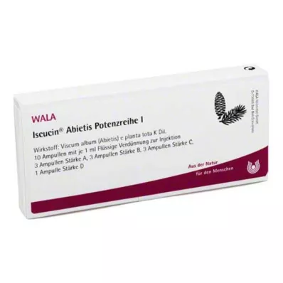 ISCUCIN abietis potency series I ampolas, 10X1 ml