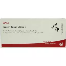 ISCUCIN Ampolas de amido populi G, 10X1 ml