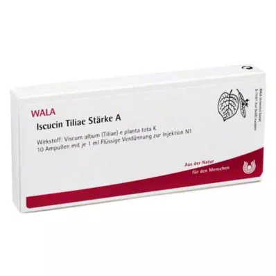 ISCUCIN Amido de tiliae A ampolas, 10X1 ml