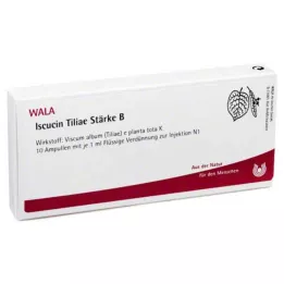 ISCUCIN Amido de tiliae B ampolas, 10X1 ml