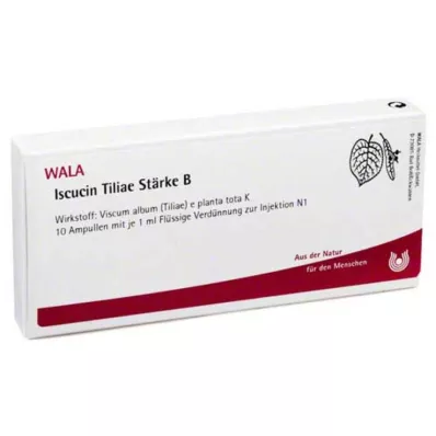 ISCUCIN Amido de tiliae B ampolas, 10X1 ml