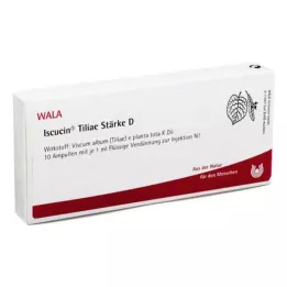 ISCUCIN Amido de tiliae D ampolas, 10X1 ml