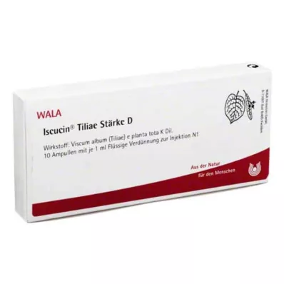ISCUCIN Amido de tiliae D ampolas, 10X1 ml