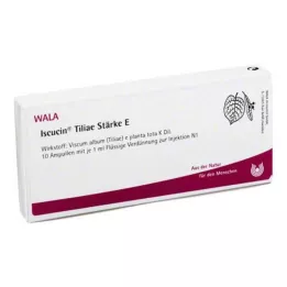 ISCUCIN Amido de tiliae E ampolas, 10X1 ml