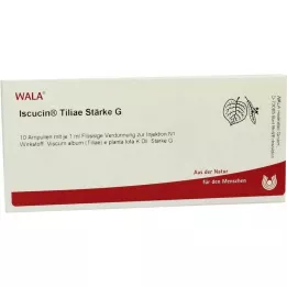 ISCUCIN Amido de tiliae G ampolas, 10X1 ml