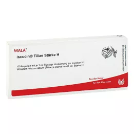 ISCUCIN Amido de tiliae H ampolas, 10X1 ml