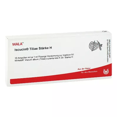 ISCUCIN Amido de tiliae H ampolas, 10X1 ml