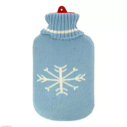 WÄRMFLASCHE Borracha 2 l com cobertura de gola alta, 1 pc