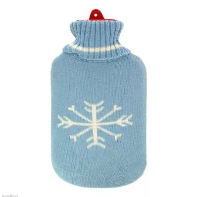 WÄRMFLASCHE Borracha 2 l com cobertura de gola alta, 1 pc