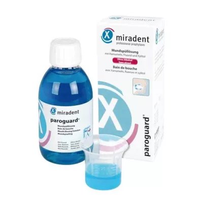 MIRADENT Colutório paroguard CHX 0,20%, 200 ml