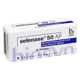 SELENASE 50 AP comprimidos, 50 unidades