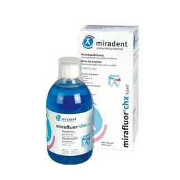 MIRADENT Solução para lavagem da boca mirafluor CHX 0,06%, 500 ml