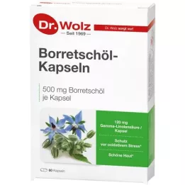 BORRETSCHÖL KAPSELN Dr. Wolz, 60 peças