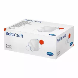 ROLTA Ligadura de algodão sintético macio 6 cmx3 m, 6 pcs